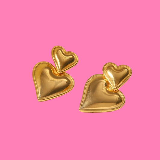 The statement heart earring