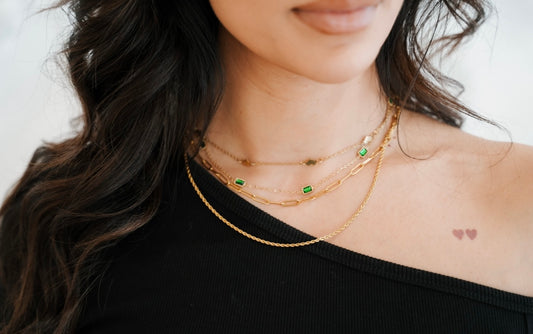 Layered necklace