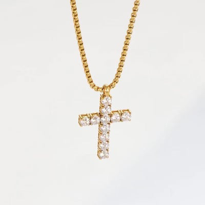 Diamond Cross Pendant