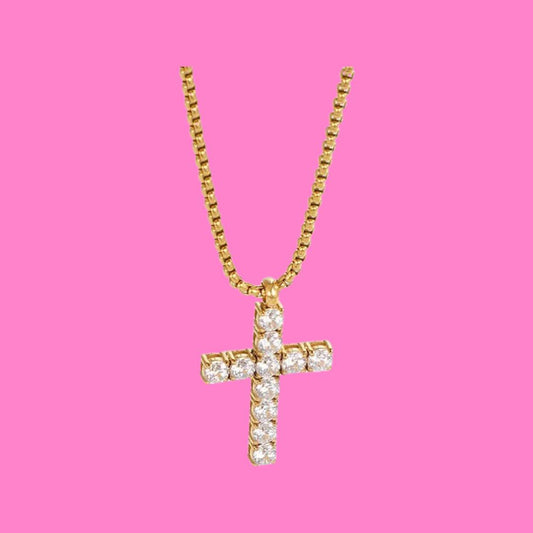 Diamond Cross Pendant