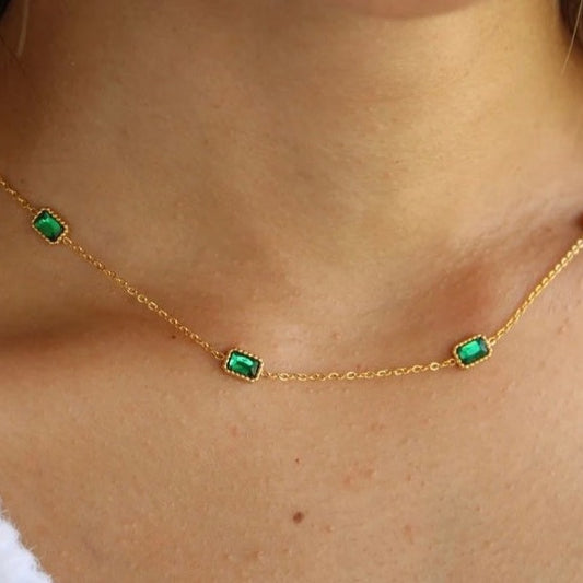 Emerald necklace