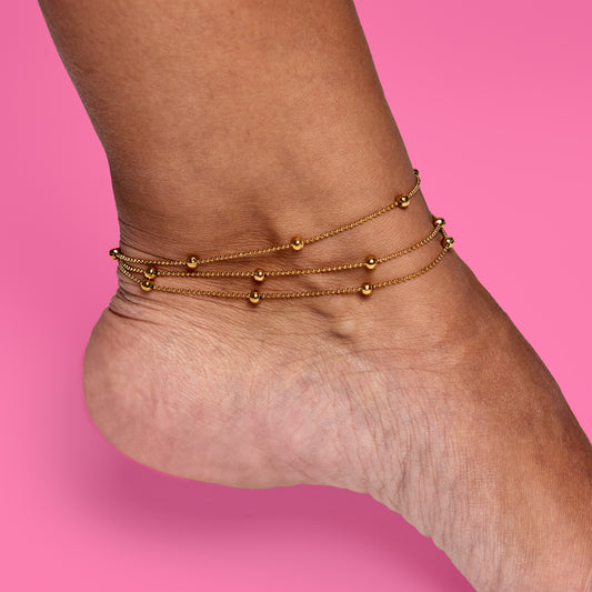 The Stacked Anklet