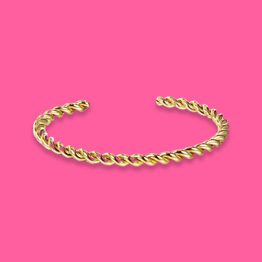 Twist Bangle (gold)