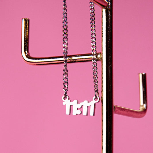 11:11 Mini Necklace (silver)