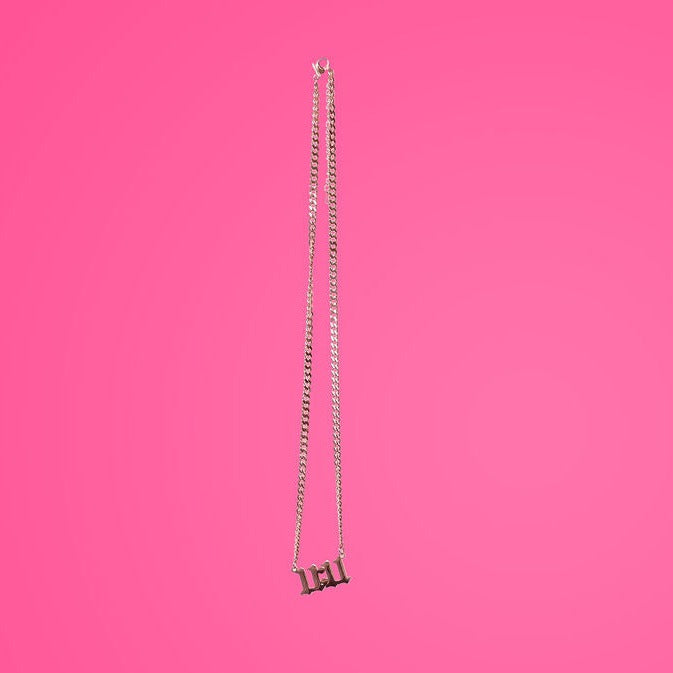 11:11 Necklace (rose gold)