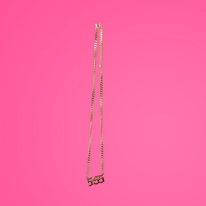 5:55 Necklace (gold)